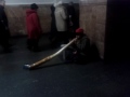 Шаман в киевском метро (Didgeridoo in Kiev Subway)