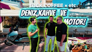 Alanyada Denize Sıfır Bu Cafeye Bayılacaksınız Bmw Ce 04 Testi Tuck Coffee Vlog