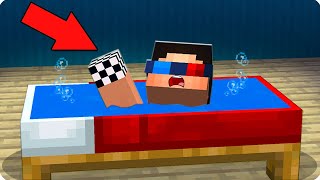 🏊Никогда Не Ложись Спать На Водяную Кровать В Майнкрафт! Шеди Minecraft