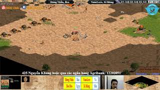 AoE 22 Random Hưng Nhổn, Beo vs VaneLove, Xi Măng ngày 6-10-2017