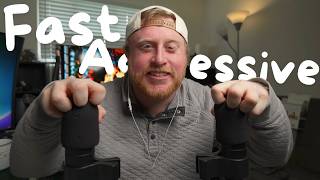 Asmr - Fast And Aggressive Mic Triggers Scratching, Rubbing, Gripping No Talking