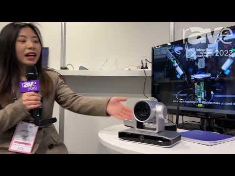 ISE 2023: Minrray Offers Dual-Lens UV490 4K PTZ Videoconferencing Camera