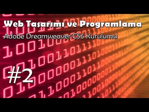 Ders 2: Adobe Dreamweaver Cs6 Kurulumu