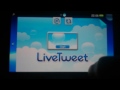    Live Tweet  PS Vita. 