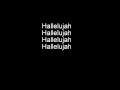 Alexandra Burke- Hallelujah lyrics