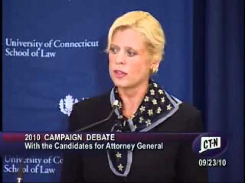 CT 2010 Attorney General Debate - 08 - 2nd Amendment