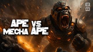 Maymun Ve Mecha King Kong Transformers Ile Tanıştığında Aksiyon Tam Film