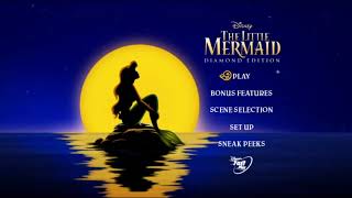 The Little Mermaiddiamond Edition 2013 Dvd Menu Walkthrough