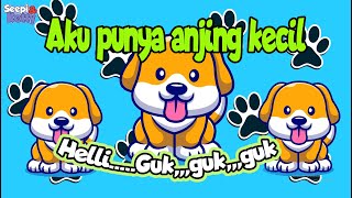 Heli Guk guk guk (Anjing Kecil) | Lagu anak | Lagu anak populer 10 menit