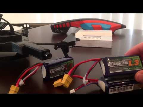 Parrot A.R Drone 2.0 battery options