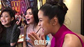 Kulitan With The Walwal Girls Devon, Jane, Sophia, Kisses After The Red Carpet Premiere