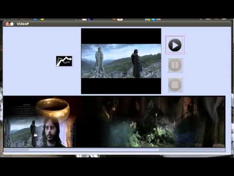 Video Player summary tapestries with continuous temporal zoom sample
