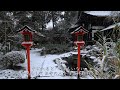 年末年始の雪の京都に行ってきた