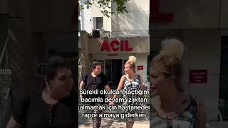 Devamsizlikdan Kalmamak İci̇n Bacimla Dr Gi̇di̇yoruzdur