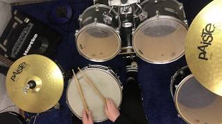 Learn how to play the Pornhub intro on drums part 2. (better version)