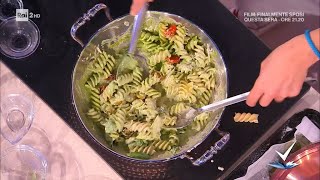 David Fiordigiglio - Fiordipesto: fusilli al basilico e pinoli - Detto Fatto 26/04/2021