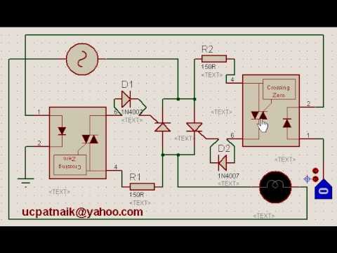 Interfacing Relay With 8051. Interfacing back to back SCRs