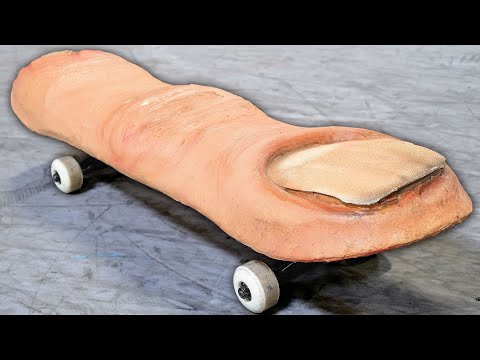 DETACHED FINGER SKATEBOARD?! YOU MAKE IT WE SKATE IT!