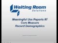 Meaningful Use #7: Record Demographics - WRS EMR