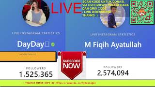 Hot Live Count Followers Instagram Dayana X Fikinaki 24221