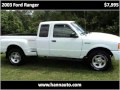 2003 Ford Ranger Used Cars Pittsburgh PA