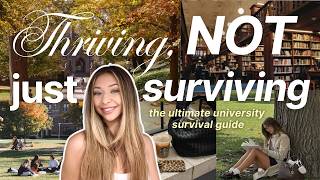Fall 2025 University Survival Guide Thriving, Not Just Surviving