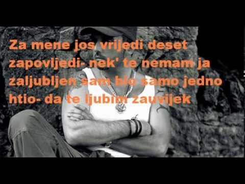 Toni cetinski mjesecar tekst pjesme lyrics