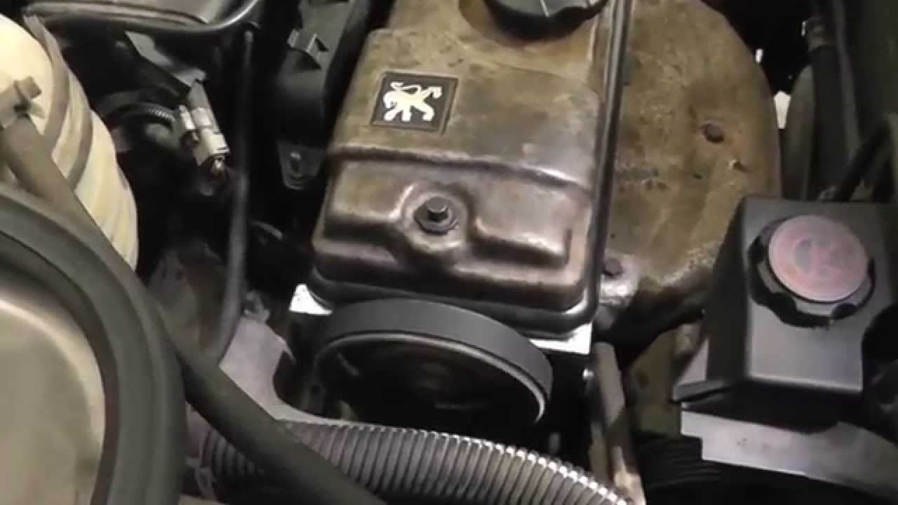 Wymiana rozrządu Peugeot 206 YouTube