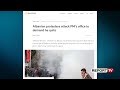 Report Tv - Protesta e opozitës/ Pasqyrimi nga mediat ndërkombëtare