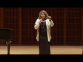 Shepherd School of Music Master Class with Renee Fleming - Q & A