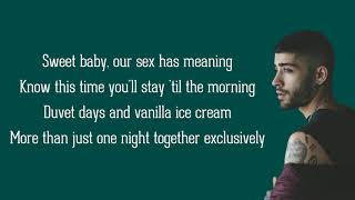 New song baby let me be your man so i can love u |Let me -Zayn malik lyric song
