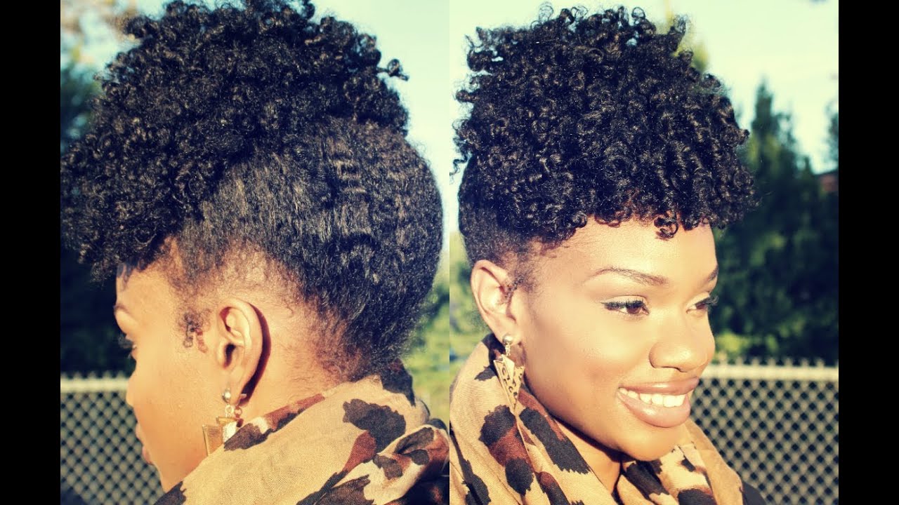 Easy Elegant Fall Twist Out Up-Do Tutorial On Natural Hair 