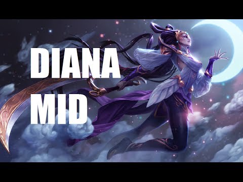 League of Legends - Diana Mid - Full Game Commentary
