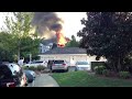 Camden crest apartment fire in Raleigh North Carolina
