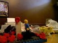 the clay and LEGO war
