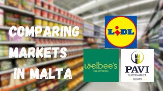 Are Groceries In Malta Expensive? Follow Me Around Markets In Malta.