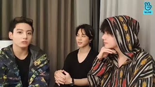[ENG SUB] BTS V (TAEHYUNG), JIMIN & JUNGKOOK LIVE VLIVE (PART 1)