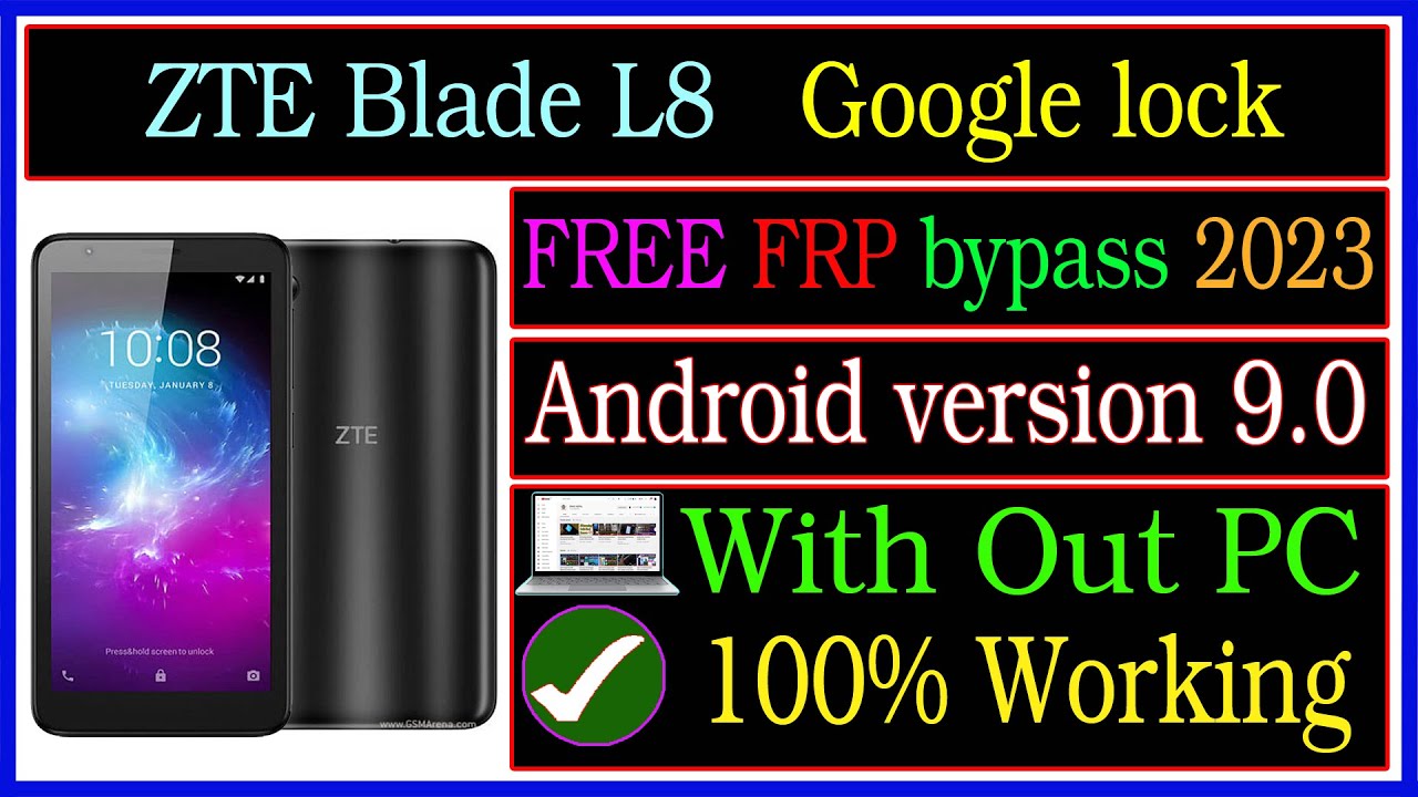 ZTE Blade L8 Frp Bypass 2023 || zte l8 free google ZTE Blade L8 Frp Bypass 2023 || zte l8 free google