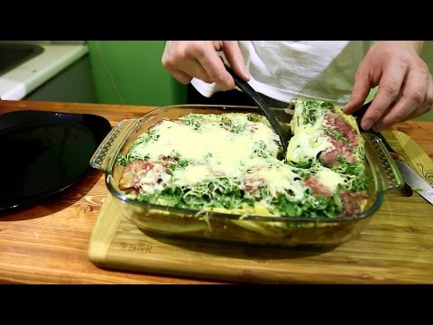 Запеканка по-флорентийски Запеканка по-флорентийски