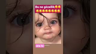 Balaca gözel qiz😍 bu ne gözellik Maşallah🙏❤️ gözel usaq su #baby güzel cocuk su 