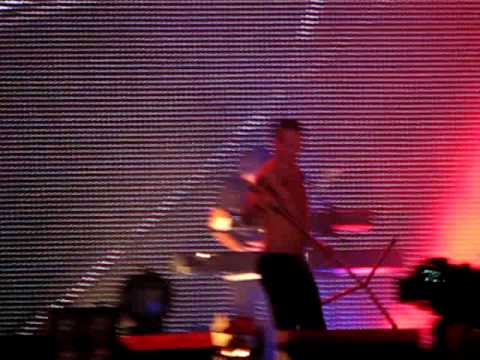 Depeche mode Never Let Me Down Again Israel Live concert - Ramat Gan Never - tour of the universe