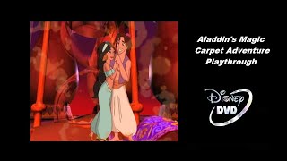 Aladdin's Magic Carpet Adventure (DVD) Playthrough (Gameplay) The DVD Files