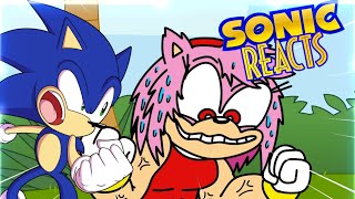 Sonic Reacts To Theres Something About Amy Part 1