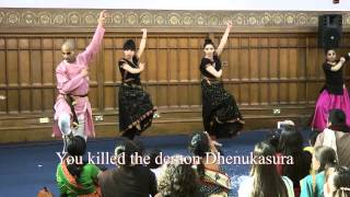 Dashavatara By The Vrindavan Lila Dancers At The Hare Krishna Temple Leicester