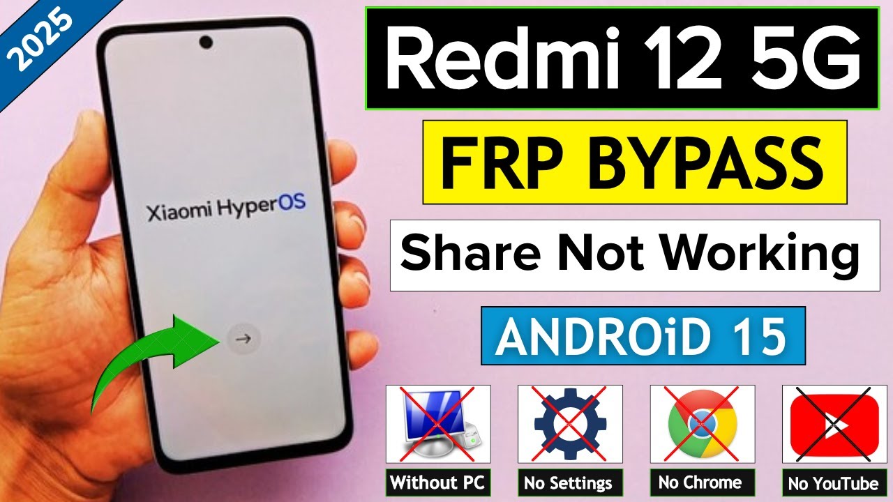 Redmi 12 5G FRP Bypass – Share Not Working | Redmi 12 5g Redmi 12 5G FRP Bypass – Share Not Working | Redmi 12 5g