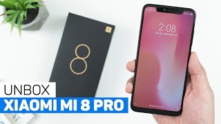 Mở hộp Xiaomi Mi 8 Pro: Mi 8 phiên bản có vân tay dưới màn hình