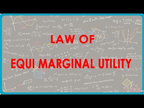 explaining consumer equilibrium through law of equi marginal utility This law explains how the consumer spends his limited income on various according to the law of equi-marginal utility, the consumer will be in equilibrium at the point where the utility derived from the last the theory is weakened by the fact that many commodities like a car, a house etc are indivisible. explaining consumer equilibrium through law of equi marginal utility This law explains how the consumer spends his limited income on various according to the law of equi-marginal utility, the consumer will be in equilibrium at the point where the utility derived from the last the theory is weakened by the fact that many commodities like a car, a house etc are indivisible.