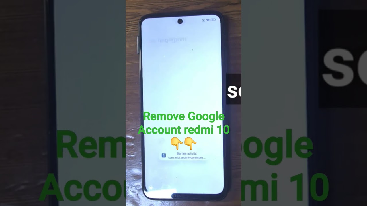 remove Google Account redmi 10 remove Google Account redmi 10