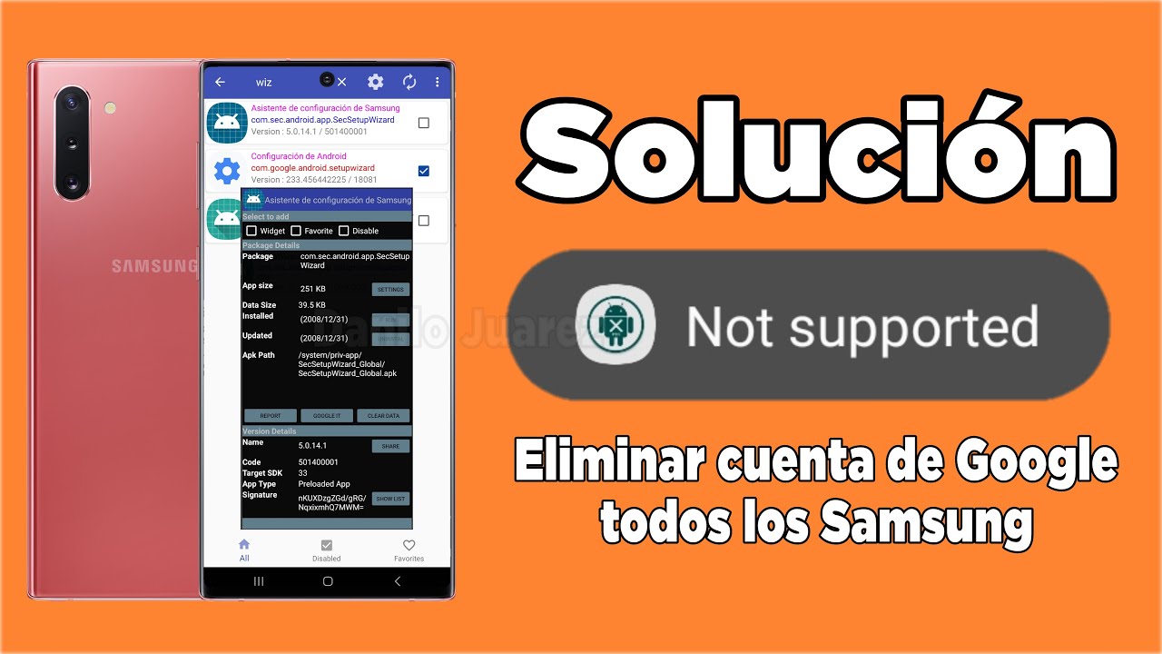 ¨ Not Supported ¨ SOLUCION Clear Data No Supported Page ¨ Not Supported ¨ SOLUCION Clear Data No Supported Page