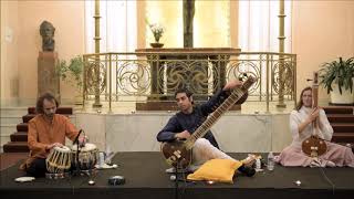 Raga Miyan ki Malhar on Sitar, Live in Prague | Arjun Verma | Florian Schiertz